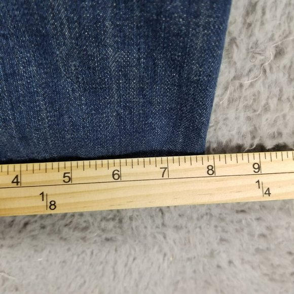 Duarte Jeans Womens 24 Tall Medium Wash Stretch Mid Rise Bootcut *Altered* - Picture 7 of 15
